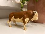 Schleich Fleckvieh Stier ~ 13138, Ophalen of Verzenden, Zo goed als nieuw, Beeldje of Figuurtje