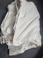 Gratis 4x 2.5 dikke ongebleekte katoen, Hobby en Vrije tijd, Stoffen en Lappen, Ophalen, Gebruikt, 120 cm of meer, Beige