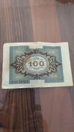 100-Duitse Mark en Turkse Lira, Postzegels en Munten, Ophalen of Verzenden