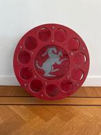 Vintage Advienne Bierblad met Paardenlogo, Gebruikt, 5 tot 15 flessen, Ophalen of Verzenden, Minder dan 50 cm