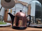 zwarte theepot bredemeijer met koper kleurige mantel, Ophalen of Verzenden, Zo goed als nieuw, Overige materialen, Pot, Bus of Blik