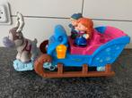 Little People Frozen Arreslee met Licht, Kinderen en Baby's, Speelgoed | Fisher-Price, Ophalen of Verzenden, Zo goed als nieuw