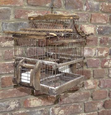 oude franse vogelkooi kooi  beschikbaar voor biedingen