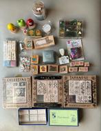 Grote verzameling stempels, Hobby en Vrije tijd, Ophalen of Verzenden, Zo goed als nieuw, Houten stempel