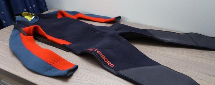 Decathlon Wetsuit UTP 12 – Maat 143–152 cm, Watersport en Boten, Watersportkleding, Zo goed als nieuw, Wetsuit, Kind, Ophalen of Verzenden