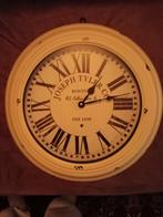 Wand klok stations stijl, Huis en Inrichting, Ophalen of Verzenden, Wandklok