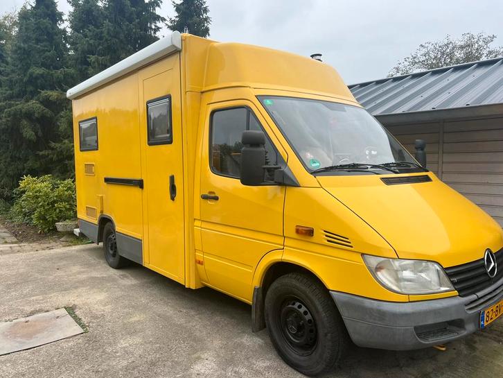 Buscamper 2-persoons Multifunctionele Mercedes CDI automaat, Caravans en Kamperen, Campers, Particulier, Buscamper of Camperbus