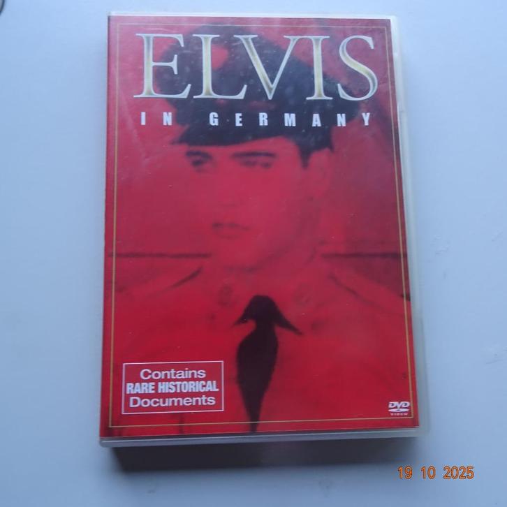 Elvis Presley - Elvis in Germany, Cd's en Dvd's, Dvd's | Muziek en Concerten, Gebruikt, Documentaire, Alle leeftijden, Verzenden