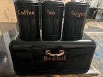 Brood trommel met 3 potten set( echt nieuw), Huis en Inrichting, Keuken | Potten en Pannen, Ophalen, Nieuw, Overige materialen