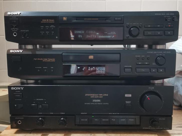 Sony Stereo set, Audio, Tv en Foto, Stereo-sets, Gebruikt, Cd-speler, Sony, Losse componenten, Ophalen