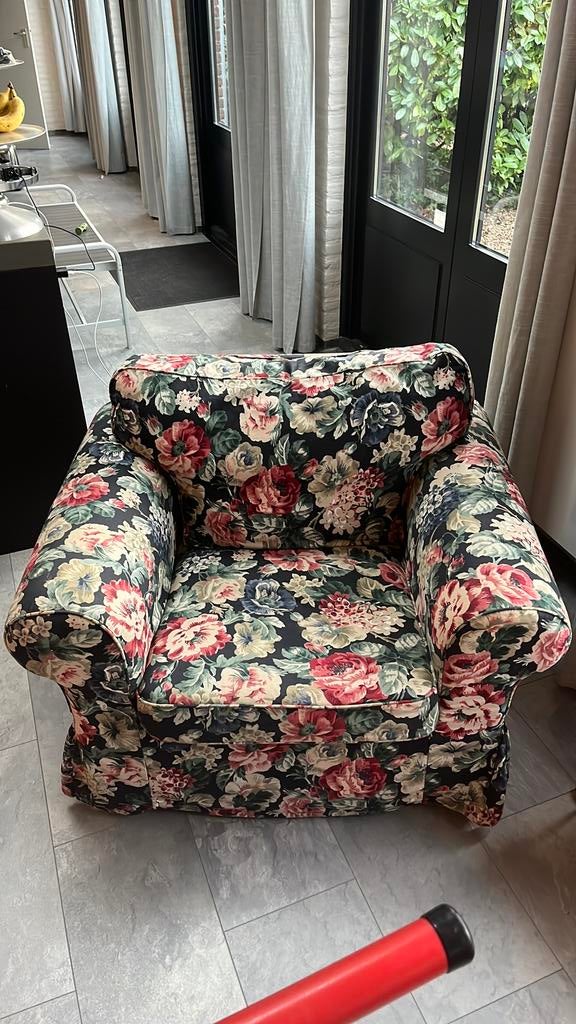 Ikea Ektorp stoel, Huis en Inrichting, Ophalen, Tweepersoons, 75 tot 100 cm, Zo goed als nieuw