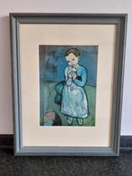 Reproductie meisje met duif Picasso, Ophalen of Verzenden