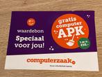 Computerzaak Waardebon - Gratis Computer APK, Computers en Software, Overige Computers en Software, Ophalen of Verzenden, Nieuw