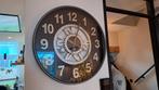 Coco maison wand klok 70 cm zwart, Ophalen of Verzenden, Zo goed als nieuw, Wandklok