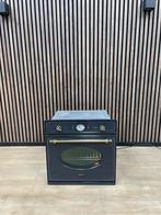 Mooie Antraciet Messing Inbouw oven 60 cm (Gratis bezorgen), Witgoed en Apparatuur, Ovens, 5258sh, Oven, Hete lucht, Dewitgoedexpert