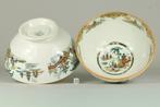 Set grote Petrus Ragout Maastricht Kommen - decor Hong 1890, Antiek en Kunst, Ophalen of Verzenden