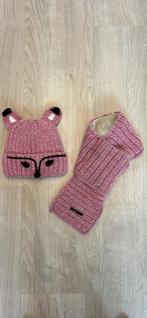Little Looxs Roze Muts & Sjaal Setje - Zo Goed Als Nieuw!, Ophalen of Verzenden, Zo goed als nieuw, Meisje, Setje