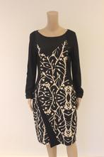 NIEUW Zwart/beige jurk van Eroke maat 42, Eroke, ., Zwart, Maat 42/44 (L)