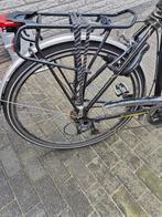 Batavus toerfiets / stadsfiets/ zwart , met groene bies, Fietsen en Brommers, Ophalen, Gebruikt, Batavus, 57 tot 61 cm