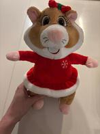 Albert heijn ah kerst hamster knuffel meisje rood jurkje!, Ophalen of Verzenden, Zo goed als nieuw, Overige typen