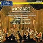Mozart: Die Freimaurermusiken / Martin Haselböck (1991), Cd's en Dvd's, Verzenden, Classicisme, Zo goed als nieuw, Vocaal