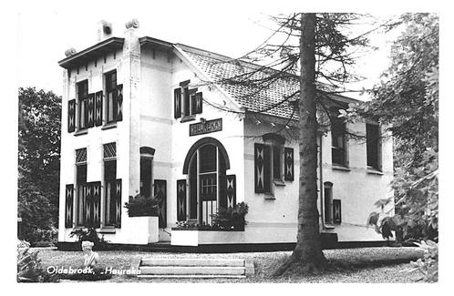 974300	Oldebroek	Gld 1955 Heureka	Leuke oude kaart Onbeschre, Verzamelen, Ansichtkaarten | Nederland, Ongelopen, Gelderland, 1940 tot 1960