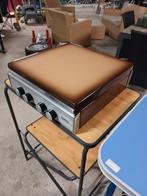 Retro Gimeg Gasfornuis - Butaangas, Witgoed en Apparatuur, Fornuizen, Ophalen, Gebruikt, 4 kookzones, Gas