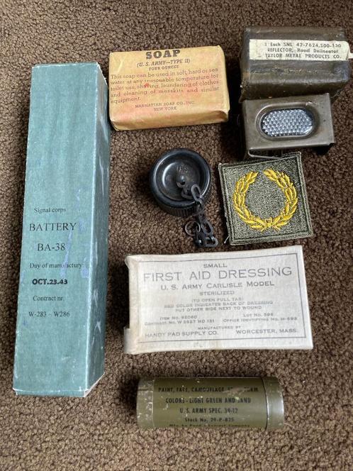 US army opruiming origineel wo2 ww2, Verzamelen, Militaria | Tweede Wereldoorlog, Landmacht, Overige typen, Amerika, Ophalen of Verzenden