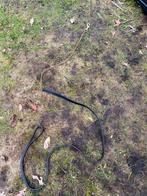 Zwarte lederen lead / leid ketting pony, Dieren en Toebehoren, Paarden en Pony's | Hoofdstellen en Tuigage, Verzenden, Zo goed als nieuw