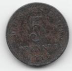 Duitse Rijk 5 pfennig 1916 (A) KM# 19, Postzegels en Munten, Munten | Europa | Niet-Euromunten, Verzenden, Duitsland, Losse munt