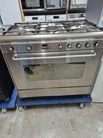 Vrijstaand SMEG gasfornuis met oven, Ophalen, Gebruikt, Oven, 60 cm of meer