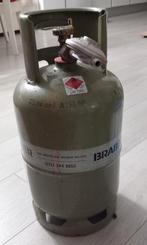 Stalen gasfles 5,9 kg, volledig gevuld met butaan, Caravans en Kamperen, Ophalen, Gebruikt