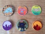 6x diverse Pokemon flippo's & munten vanaf 1999, Ophalen of Verzenden, Losse flippo's