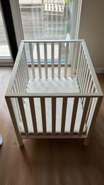 Box inclusief matras, hoesen en boxkleed, Kinderen en Baby's, Boxen, Ophalen of Verzenden, Gebruikt, Rechthoekig, In hoogte verstelbaar