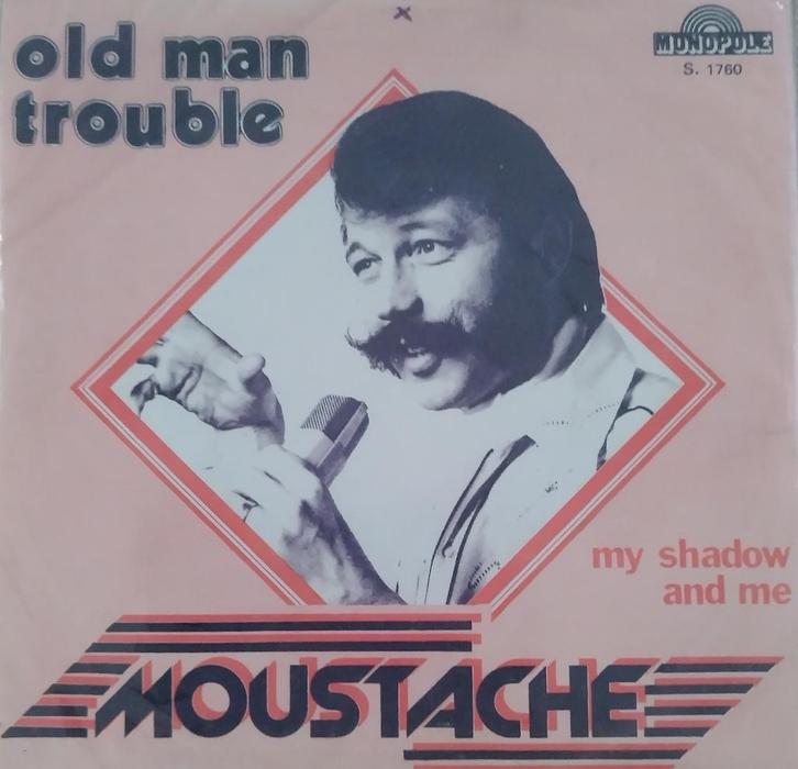 Moustache - Old man trouble, Cd's en Dvd's, Vinyl Singles, Zo goed als nieuw, Single, Pop, 7 inch, Verzenden