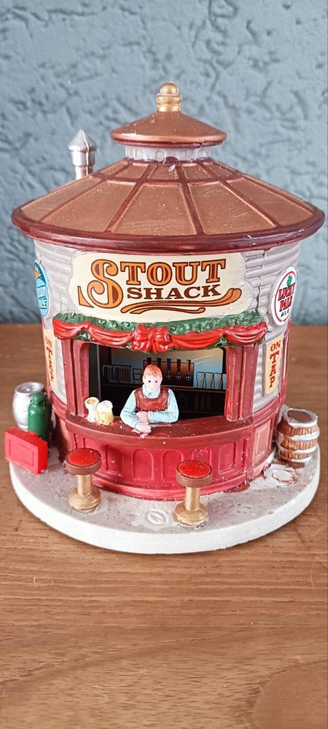 Lemax Stout Shack kraampje kerst kerstdorp, Diversen, Kerst, Zo goed als nieuw, Ophalen