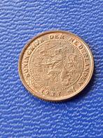 1937 halve cent in brons Wilhelmina, Verzenden, Koningin Wilhelmina, Overige waardes, Losse munt