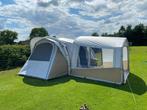 Opblaasbare tent incl extra bijzettent, Caravans en Kamperen, Tenten, Ophalen, Zo goed als nieuw