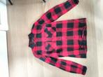 Revelation Blouse - Rood/Zwart - Maat S, Kleding | Heren, Overhemden, Halswijdte 38 (S) of kleiner, Ophalen of Verzenden, Zo goed als nieuw
