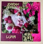 Geboortekaartje Zarah Luna  4-7-2012, geboortekaartje nl, Ophalen of Verzenden, 2000 tot heden, Geboortekaartje