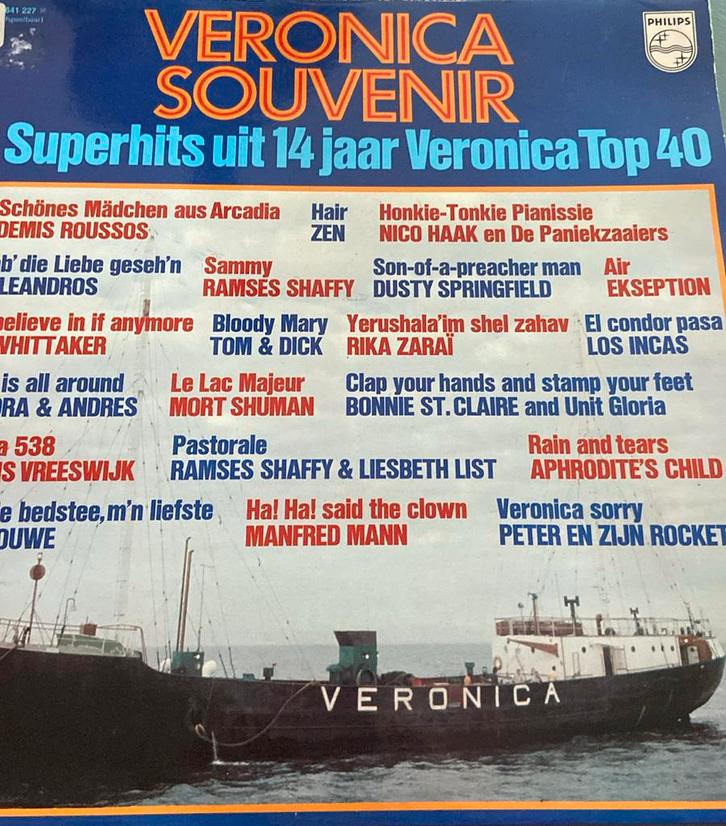 Veronica, Cd's en Dvd's, Vinyl | Pop, Ophalen of Verzenden