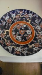 Blauw Japans porselein-Bord, Antiek en Kunst, Ophalen of Verzenden