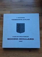 Gemeente atlas van de provincie noord Holland van 1869, Boeken, Atlassen en Landkaarten, Ophalen of Verzenden, 1800 tot 2000, Nederland
