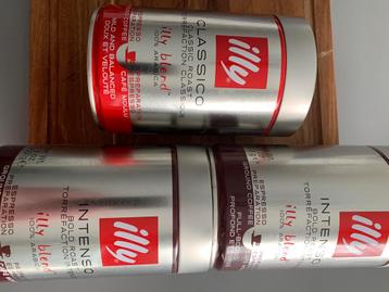 Illy blend, gemalen koffie in blik - 3 stuks beschikbaar voor biedingen