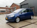Opel Zafira 2.2 Essentia Panoramadak Cruise 7pers, Auto's, Voorwielaandrijving, Gebruikt, Zwart, 4 cilinders