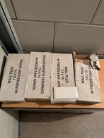 Nieuwe witte tegels tegel Decoratief - 4 pakken, Doe-het-zelf en Verbouw, Tegels, Ophalen, Nieuw, Minder dan 20 cm, Minder dan 5 m²