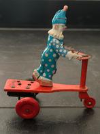 Vintage Blikken Clown op Fiets, Antiek en Kunst, Antiek | Speelgoed, Ophalen of Verzenden