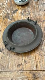 Koperen brasero vuurpan, Ophalen of Verzenden, Koper