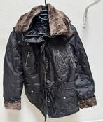 Nieuw Winterjas bontkraag zwart 40 jas, Ophalen of Verzenden, Zo goed als nieuw, Maat 38/40 (M), Zwart