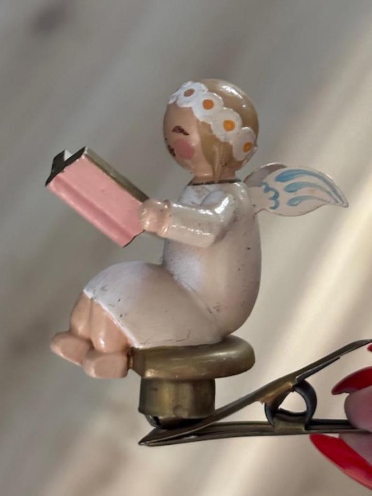 Vintage Marguerite Engel met clip Wendt & Kühn, Diversen, Kerst, Verzenden